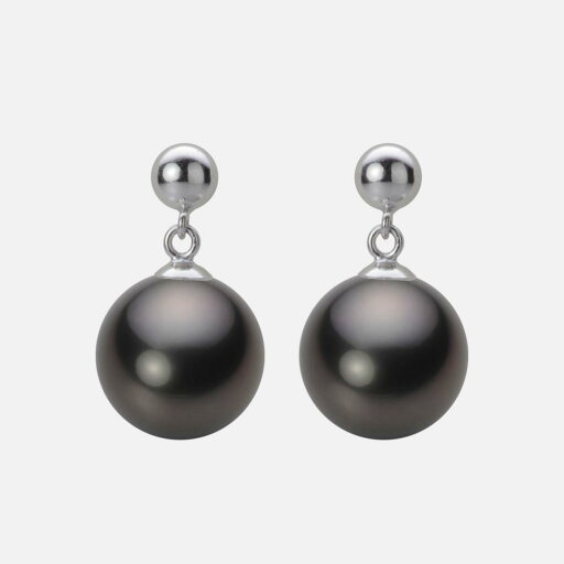 ブラック パール ピアス 10mm 黒蝶 真珠 ピアス PT900 プラチナ レディース NB00010R12BK0PA11P ムーンレーベル Moon Label ブラック パール ピアス 10mm 黒蝶 真珠 ピアス PT900 プラチナ レディース NB00010R12BK0PA11P ムーンレーベル Moon Label