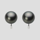 ブラック パール イヤリング 11mm 黒蝶 真珠 イヤリング K14WG ホワイトゴールド レディース NB00011R12PC0Y04W0 ムーンレーベル ...