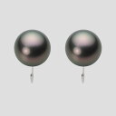 ブラック パール イヤリング 11mm 黒蝶 真珠 イヤリング K14WG ホワイトゴールド レディース NB00011R12RB0Y03W0 ムーンレーベル ...