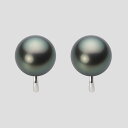 ブラック パール イヤリング 11mm 黒蝶 真珠 イヤリング K14WG ホワイトゴールド レディース NB00011R13DG0Y04W0 ムーンレーベル ...