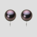 ブラック パール イヤリング 11mm 黒蝶 真珠 イヤリング PT900 プラチナ レディース NB00011R21RB0Y09P0 ムーンレーベル Moon...