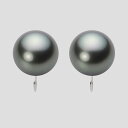 ブラック パール イヤリング 12mm 黒蝶 真珠 イヤリング K14WG ホワイトゴールド レディース NB00012R13DG0Y03W0 ムーンレーベル ...