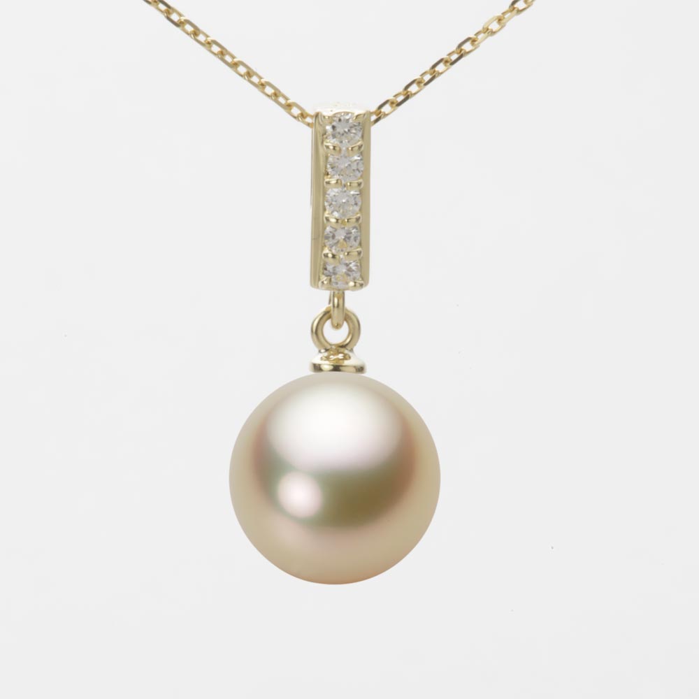 南洋真珠 パール ペンダント トップ 10mm 白蝶 真珠 ペンダント トップ K18 イエローゴールド 18金 レディース NW00010R22LG0314Y0-T ムーンレーベル Moon Label