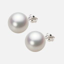 南洋真珠 パール ピアス 11mm 白蝶 真珠 ピアス PT900 プラチナ レディース NW00011R11WH0PA08P ムーンレーベル Moon Lab...