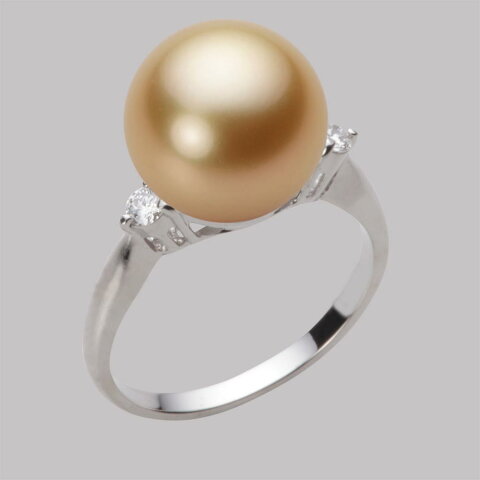 パール リング 11mm 白蝶 真珠 リング PT900 プラチナ NW00011R12NG0D02P1