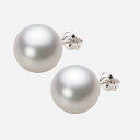 南洋真珠 パール ピアス 12mm 白蝶 真珠 ピアス PT900 プラチナ レディース NW00012R11WH0PA08P ムーンレーベル Moon Lab...