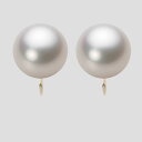南洋真珠 パール イヤリング 13mm 白蝶 真珠 イヤリング K18 イエローゴールド 18金 レディース NW00013R11WH0Y06Y0 ムーンレーベ...