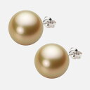 南洋真珠 パール ピアス 13mm 白蝶 真珠 ピアス PT900 プラチナ レディース NW00013R12NG0PA08P ムーンレーベル Moon Lab...