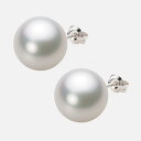 南洋真珠 パール ピアス 13mm 白蝶 真珠 ピアス PT900 プラチナ レディース NW00013R12WH0PA08P ムーンレーベル Moon Lab...