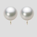 南洋真珠 パール イヤリング 13mm 白蝶 真珠 イヤリング K18 イエローゴールド 18金 レディース NW00013R12WH0Y06Y0 ムーンレーベ...