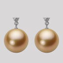 南洋真珠 パール ピアス 13mm 白蝶 真珠 ピアス K18WG ホワイトゴールド 18金 レディース NW00013R21NG0617W0 ムーンレーベル ...