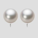 南洋真珠 パール イヤリング 13mm 白蝶 真珠 イヤリング K14WG ホワイトゴールド レディース NW00013R21WH0Y03W0 ムーンレーベル ...