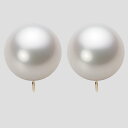 南洋真珠 パール イヤリング 15mm 白蝶 真珠 イヤリング K18 イエローゴールド 18金 レディース NW00015R22WH0Y06Y0 ムーンレーベ...