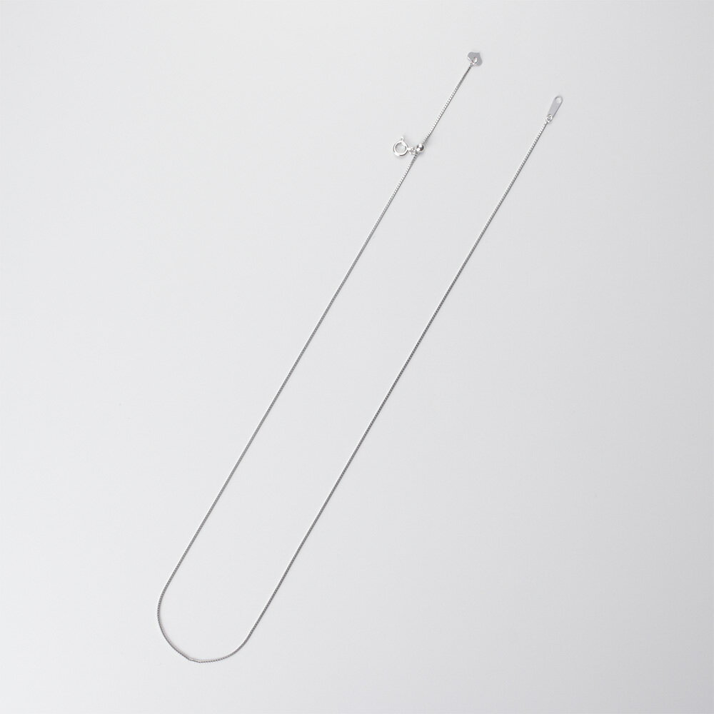 K18WG ベネチアンチェーン 0.7mm 4...の紹介画像2