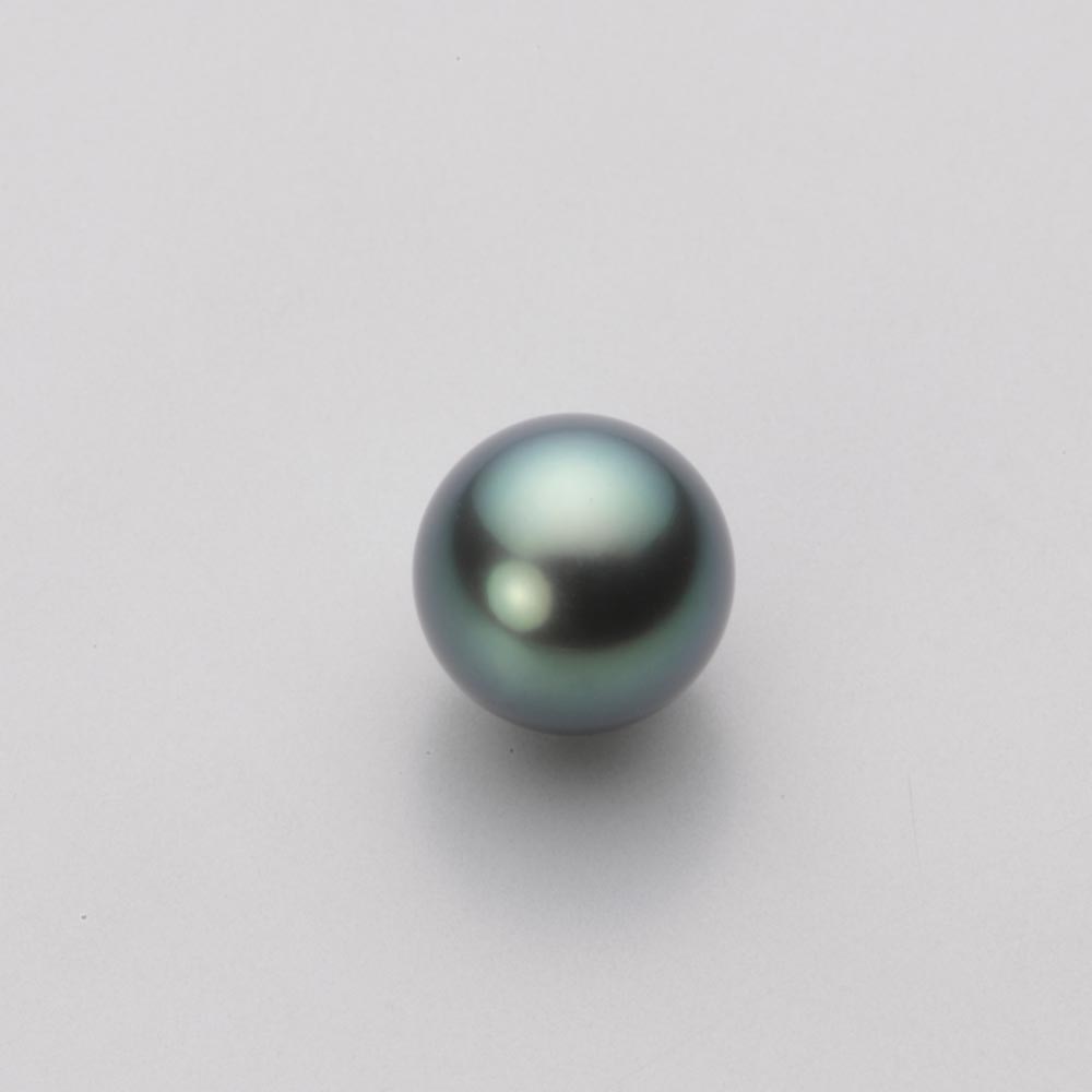 Moon Label 大月真珠 Online Shopのブラック パール ペンダント トップ 8mm 黒蝶 真珠 ペンダント トップ K18WG ホワイトゴールド 18金 レディース NB00008R12DG01495W-T ムーンレーベル Moon Label｜アングル2