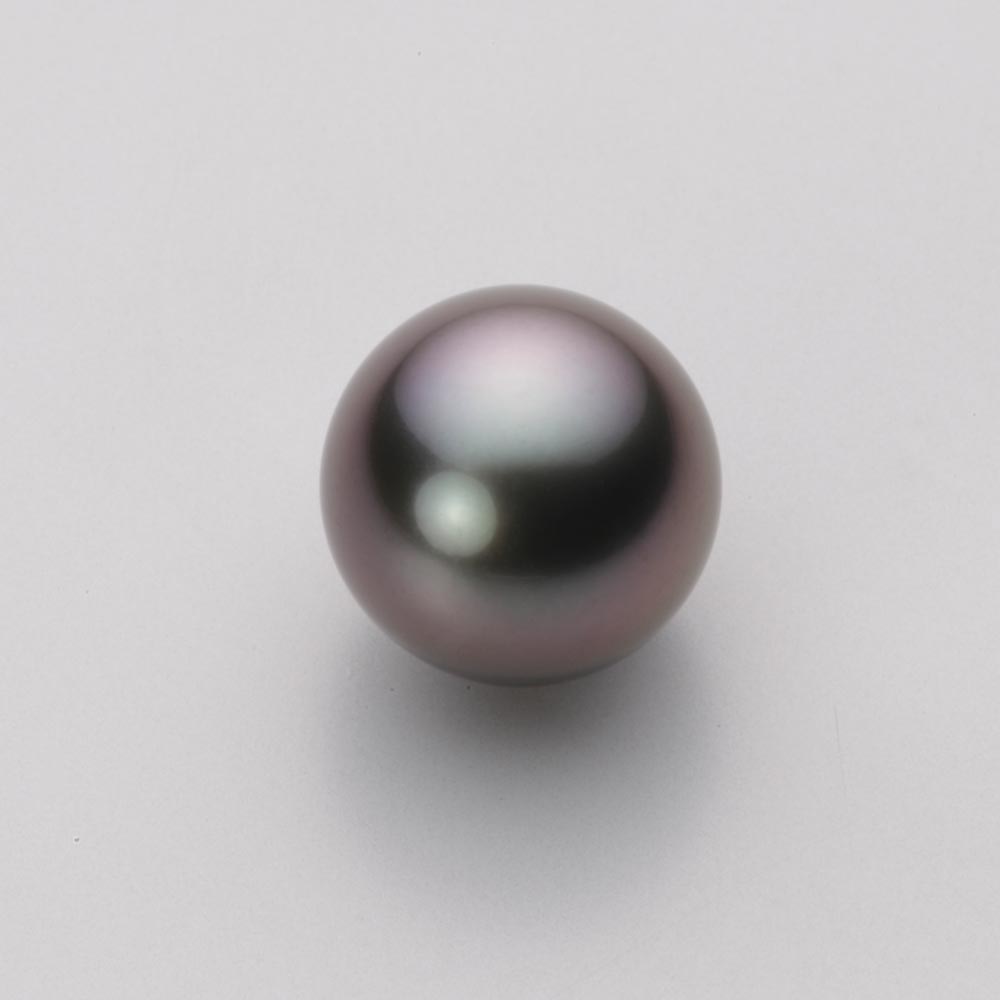 ブラック パール ペンダント トップ 12mm 黒蝶 真珠 ペンダント トップ K18WG ホワイトゴールド 18金 レディース NB00012R23RB0314W0-T ムーンレーベル Moon Label