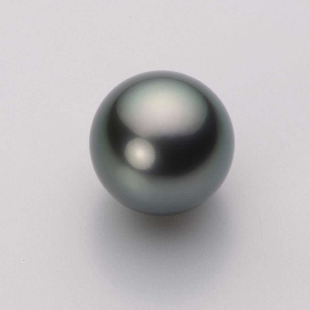 ブラック パール ネックレス 一粒 14mm 黒蝶 真珠 ペンダント K18WG ホワイトゴールド 18金 レディース NB00014R22PC0647W0 ムーンレーベル Moon Label 2