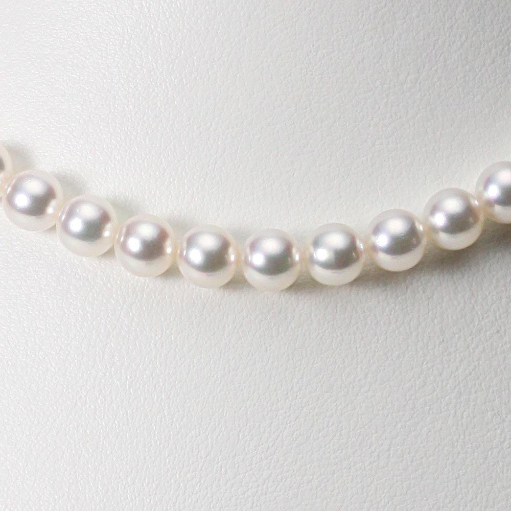 パール ネックレス あこや真珠 7.0mm アコヤ 真珠 パール ネックレス レディース CA00070R22WPG00000 ムーンレーベル Moon Label
