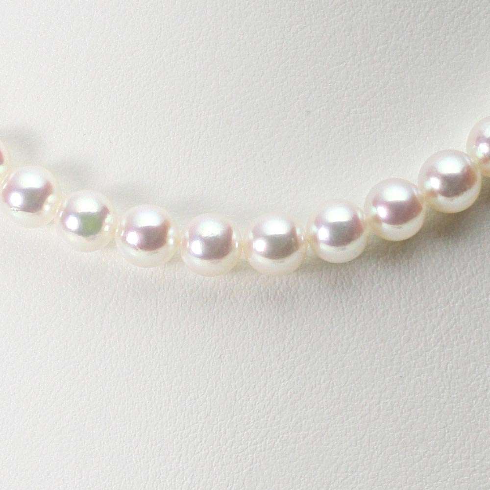 パール ネックレス あこや真珠 7.5mm アコヤ 真珠 パール ネックレス レディース CA00075R32WPN00000 ムーンレーベル Moon Label