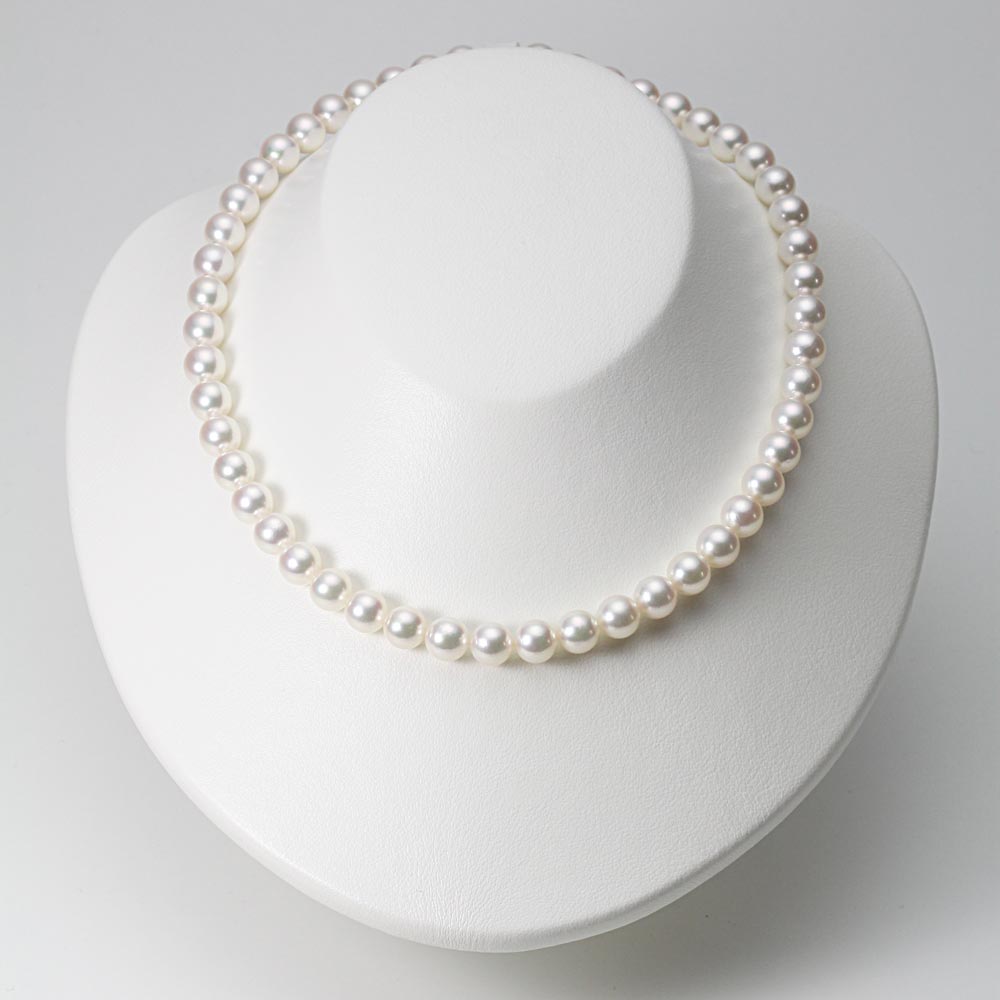 パール ネックレス あこや真珠 8.0mm アコヤ 真珠 レディース CA00080R33WPG00000 ムーンレーベル Mo moonlabel-10001730 Moon Label 大月真珠 Online Shop サンプル画像2
