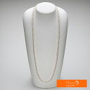 パール ネックレス ロング あこや真珠 7.0mm アコヤ真珠 80cm セミロング パールネックレス レディース FIN0102CA0070R33WG ムーン...