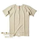 【10％OFFクーポン対象】オールドホームステッダー ラスティックジャージー Tシャツ クルーネック ショートスリーブ カットソー メンズ オーセンティックシャツ 肌着 Olde Homesteader US011