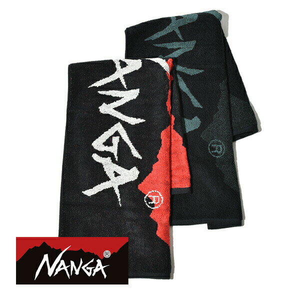【P20倍】ナンガ NANGA ロゴ フェイスタオル タオル スポーツタオル LOGO FACE TOWEL