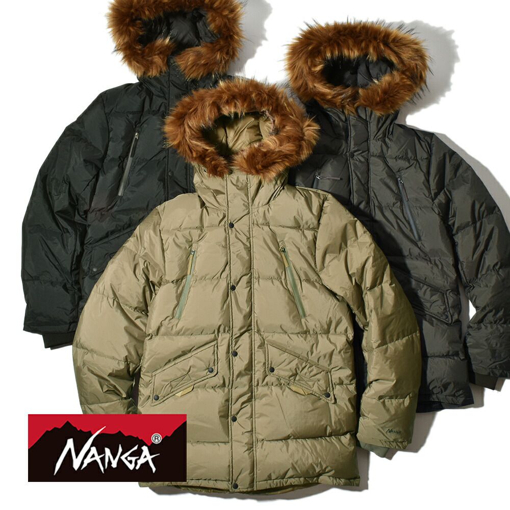 ナンガ NANGA オーロラダウン ハーフコート オーロラ ダウンジャケット メンズ AURORA DOWN HALF COAT MEN