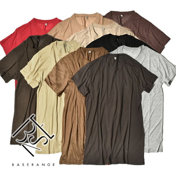 Baserange ベースレンジ TEE SHIRT Tシャツ カットソー 半袖 バンブー 竹 | 物欲ナースの物欲部屋 - 楽天ブログ