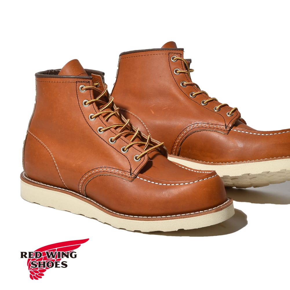 【返品交換送料無料】レッドウイング メンズ レディース 6インチ クラシックモック RED WING 6" CLASSIC MOC 875