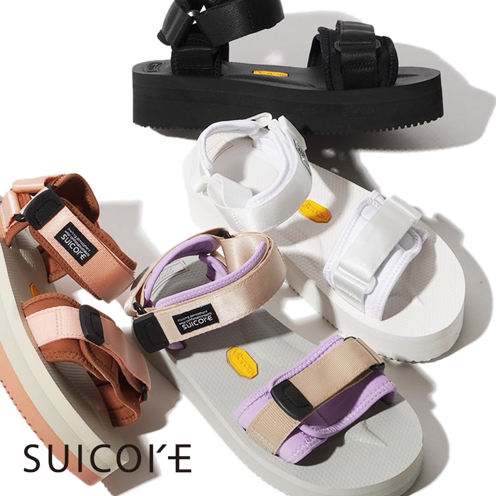 【20%OFFクーポン対象】スイコック 2022 新作 SUICOKE CEL-VPO サンダル スポーツサンダル メンズ レディース vibram ビブラム ソール コンフォート ストラップ 厚底