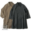 【P5倍】【返品交換送料無料】アナトミカ ANATOMICA シングルラグラン コート 6 シングルラグランコート SINGLE RAGLAN COAT 6 COVERT CLOTH カバートクロス バルマカーンコート ステンカラーコート メンズ レディース ユニセックス