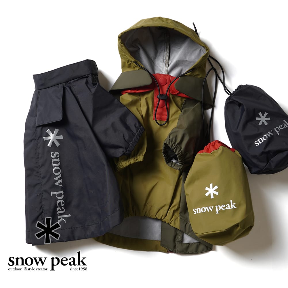 【P20倍】スノーピーク snow peak snowpeak SP Dog Rain Guard ドッグウェア レインガード レインウェ..