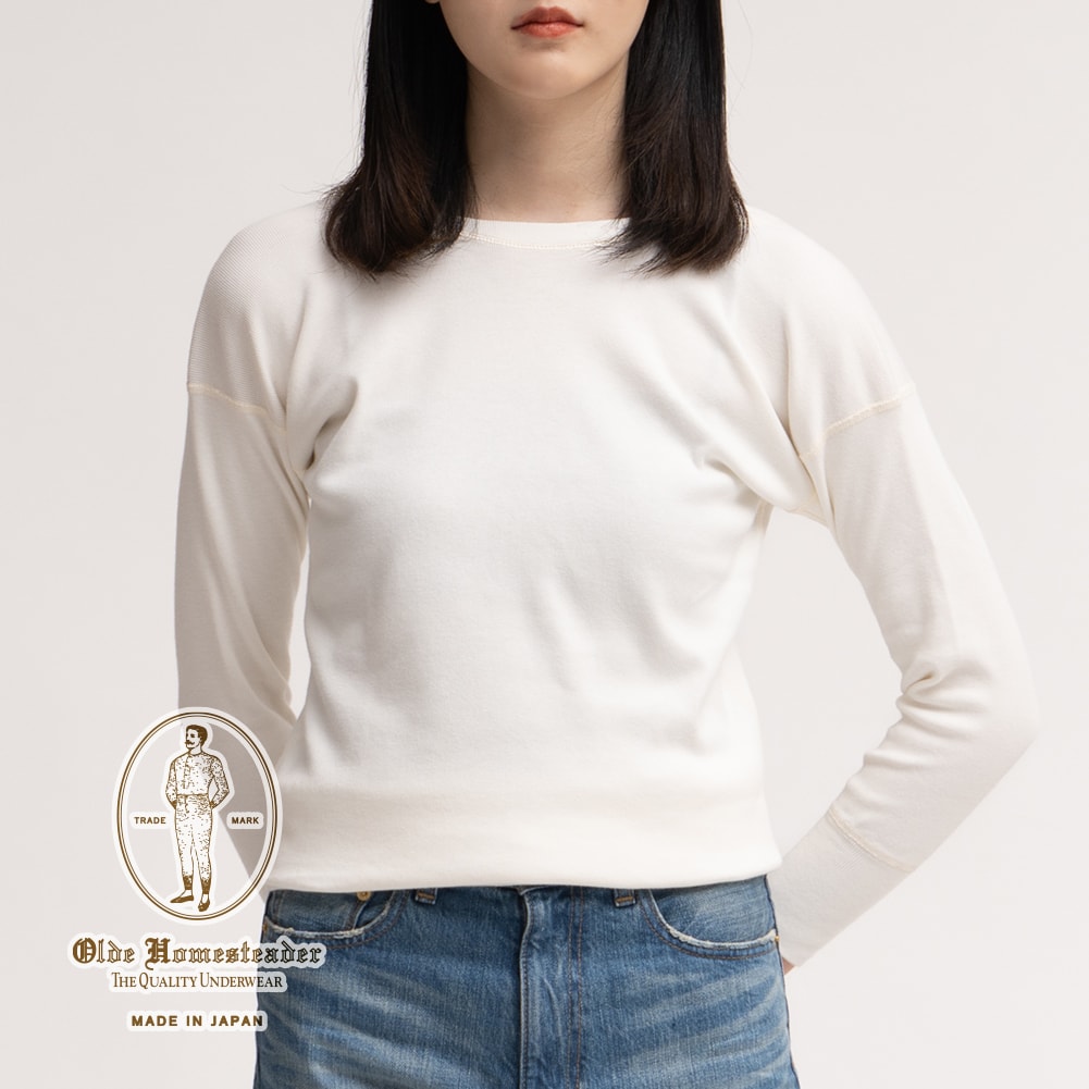 オールドホームステッダー クルーネック スウェット シャツ Olde Homesteader US006 MADE IN JAPAN 日本製