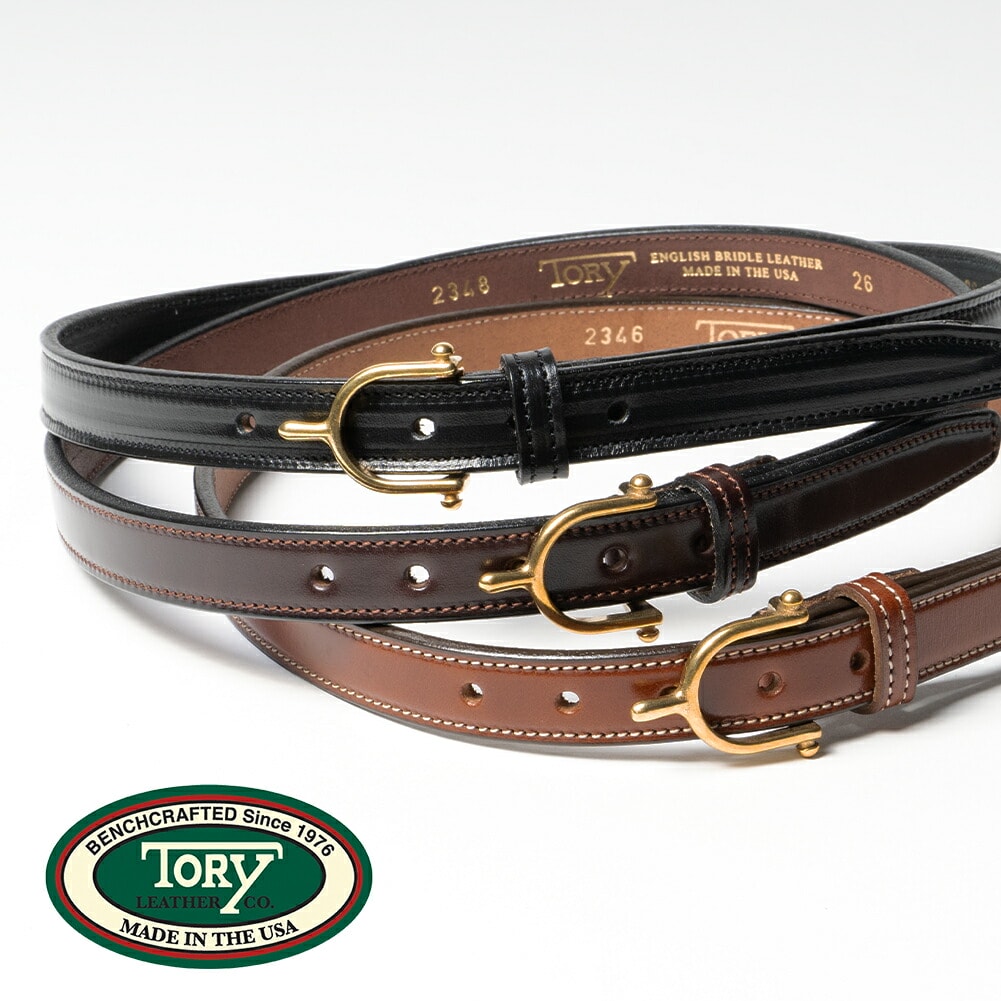 TORY LEATHER トリーレザー エクエストリアン インスパイアード ベルト EQUESTRIAN INSPIRED BELT Y字..