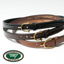 TORY LEATHER トリーレザー エクエストリアン インスパイアード ベルト EQUESTRIAN INSPIRED BELT Y字フック レザー 本革 牛革 アメリカ製 MADE IN USA