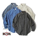 【100円OFFクーポン対象】ビッグヤンク アナトミカ 1935シャツ BIG YANK × ANATOMICA 1935 SHIRTS INDIGO CHAMBRAY インディゴ シャンブレー シャツ 黒シャン 黒シャンブレー ブラックシャンブレー 別注