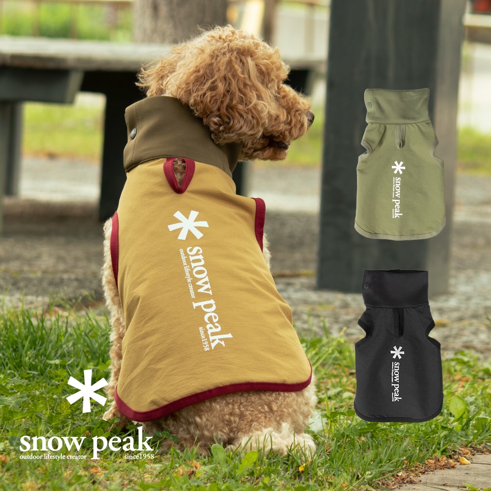 Snow Peak スノーピーク SP DOG COOLING VEST SP ドッグ クーリング ベスト 犬用 散歩 アウトドア ドッグアパレル