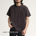 【10％OFFクーポン対象】【返品交換送料無料】レディホワイト Lady White Co バルタポケット Tシャツ LW1120 BALTA POCKET T-SHIRT TEE 半袖 白T アメリカ製