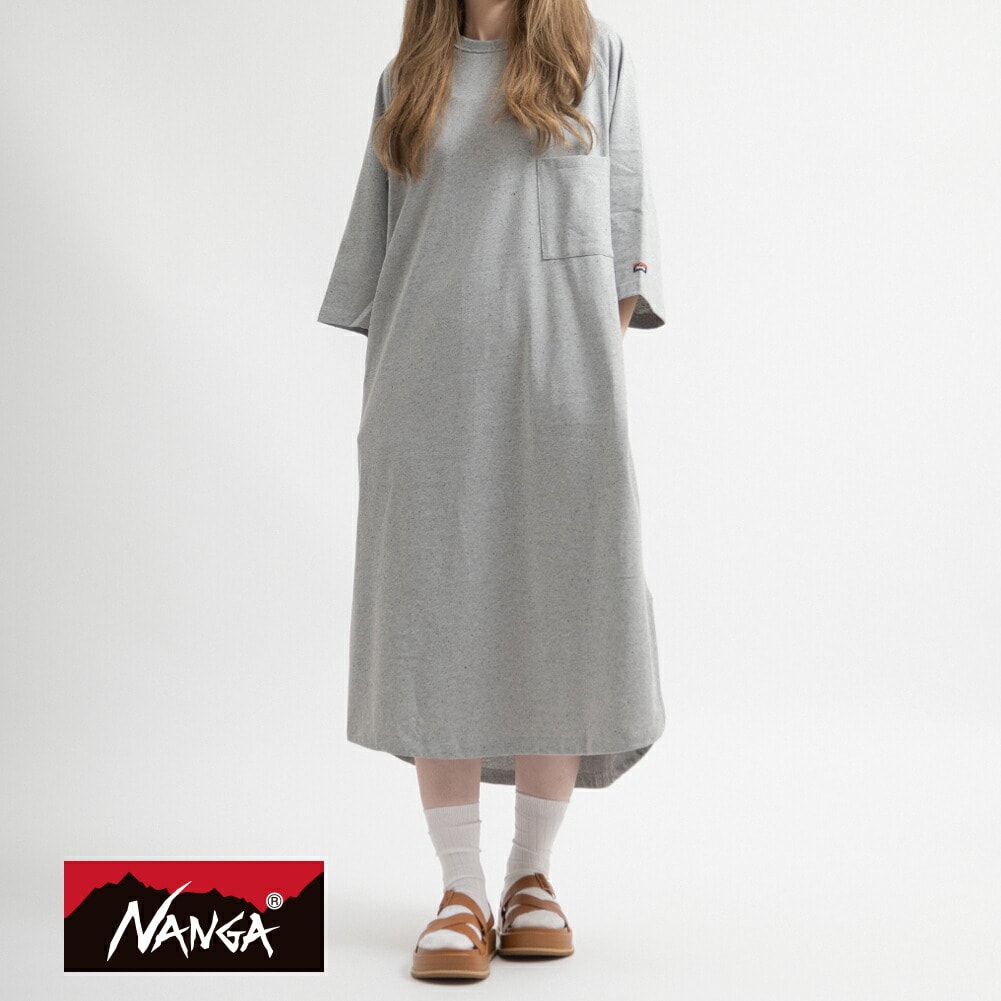 【返品交換送料無料】NANGA(ナンガ)/ECO HYBRID LOOSE FIT CUT ONE PIECE(エコ ハイブリッド ルーズフ..