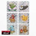 【P10倍】【メール便対応】NANGA(ナンガ)HOLOGRAPHIC GAAACY SQUARE STICKER(ホログラフィック ガーシー スクエア ステッ...