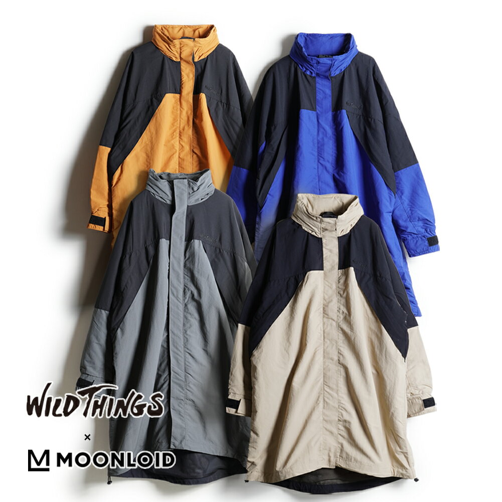 WILD THINGS ワイルドシングス 別注 SUPPLEX OVERCOAT サプレックス オーバーコート コート ロングコー..