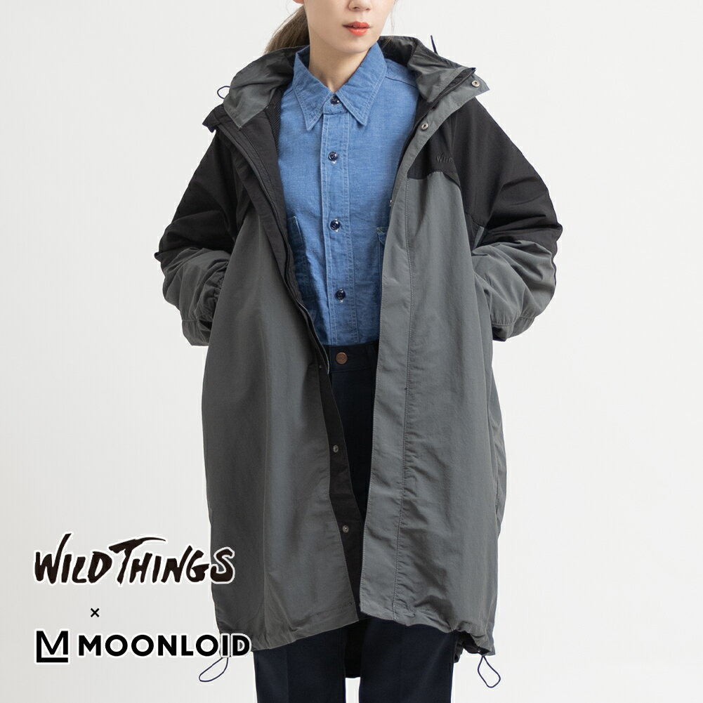 楽天MOONLOIDWILD THINGS ワイルドシングス 別注 SUPPLEX OVERCOAT サプレックス オーバーコート コート ロングコート レディース メンズ