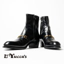 【500円OFFクーポン対象】Le Yucca 039 s(レユッカス)/Bowie zip boots(ボウイ ジップ ブーツ)/レディース woman Last BOWIE LIZARD レザー シューズ 革靴 本革 メンズ エンツォ ボナフェ Enzo Bonaffe イタリア製