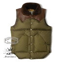 ANATOMICA(アナトミカ)/CHRISTY VEST for ANATOMICA(クリスティ ベスト アナトミカ)/Rocky Mountain Featherbed ロッキー マウンテン フェザーベッド 別注 ダウンベスト メンズ レディース ユニセックス 日本製 530-582-38