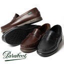 【返品交換送料無料】Paraboot(パラブーツ)/CORAUX F(コロー)/モカシンコインローファー デッキ ローファー レディース MARINE SOLE
