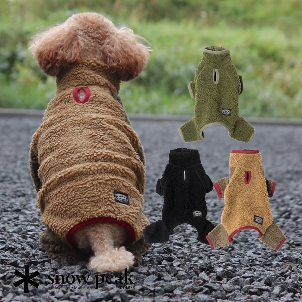 Snow Peak(Ρԡ)SP Dog Fleece Jacket(SP ɥå ե꡼ 㥱å)ɥå  ܥ ڥå