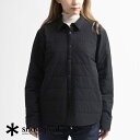 【23日19:00迄 50％OFFクーポン対象】Snow Peak(スノーピーク)/Flexible Insulated Shirt(フレキシブル インサレイテッド シャツ)/インサレーティッド 長袖シャツ ライトアウター 中綿 メンズ SW-23AU003 ブラック ネイビー オリーブ