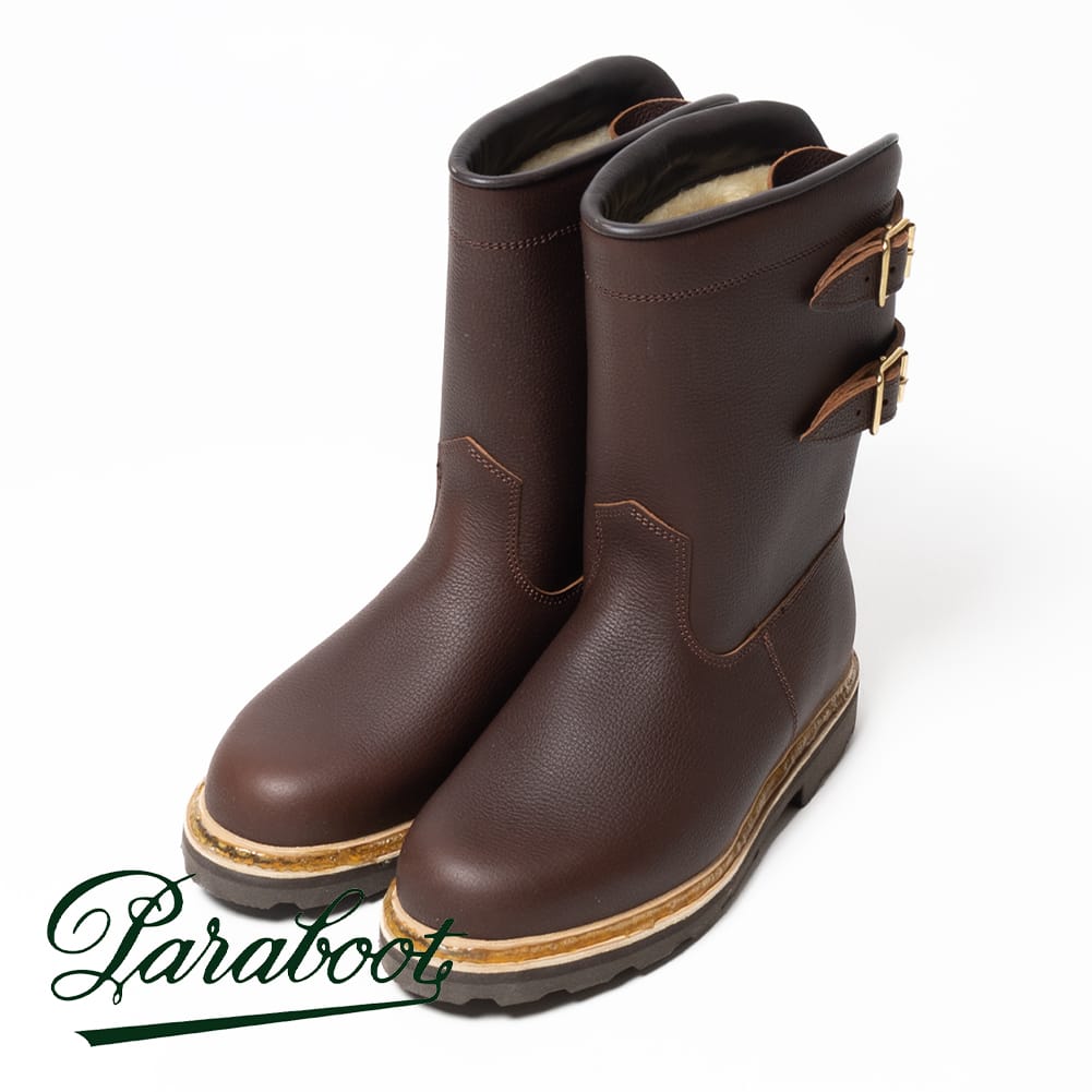 Paraboot パラブーツ SANGLER fourree marron サングリア エンジニアブーツ 防寒 メンズ フランス製 MADE IN FRANCE