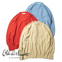 Olde H＆Daughter(オールド エイチ アンド ドーター)/AGED CASHMERE CREW NECK P/O(エイジド カシミヤ クルーネック プルオーバー)/ニット メンズ レディース ユニセックス BK042